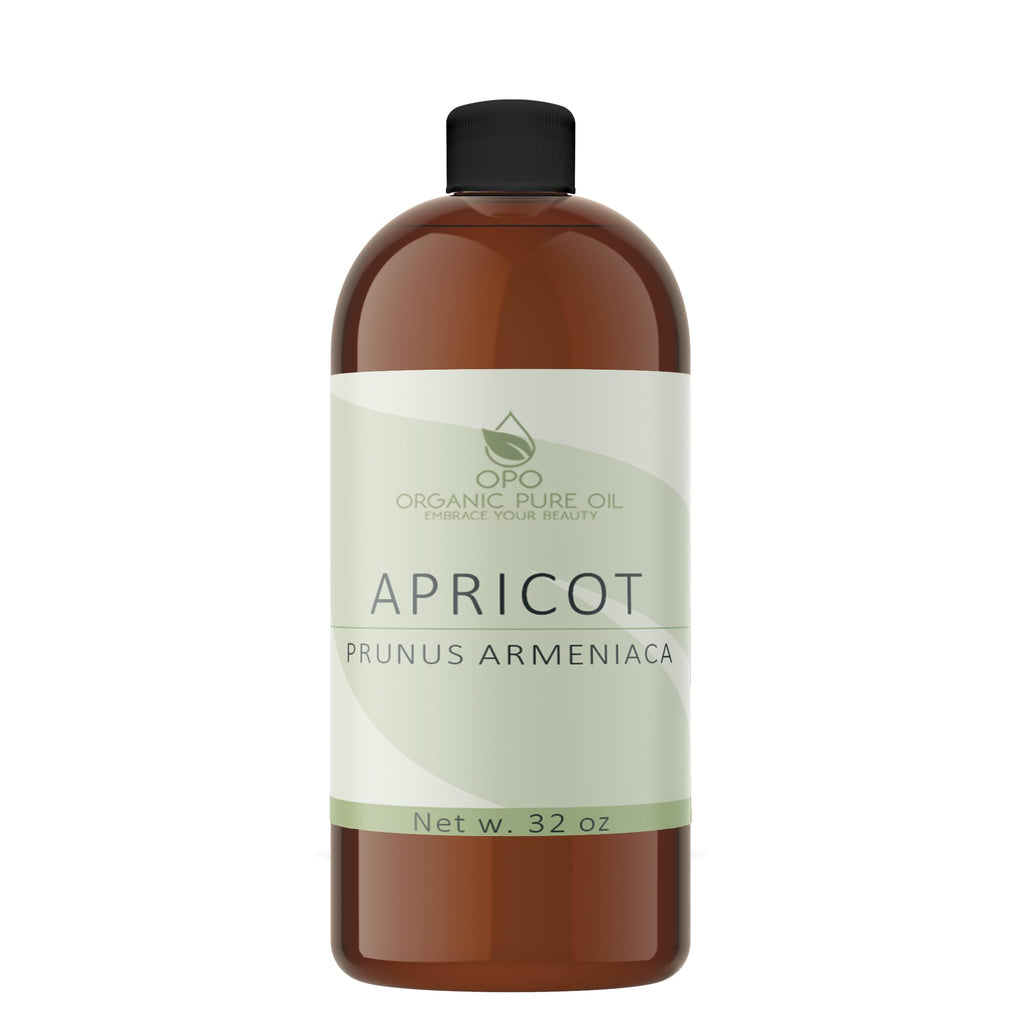 OPO Apricot Kernel Oil – Pure, Cold-Pressed, Unrefined 32 oz