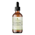 OPO Squalane Oil – Pure Olive-Derived, Vegan, Non-GMO Hydrating Carrier Oil (4 oz Glass & Dropper)