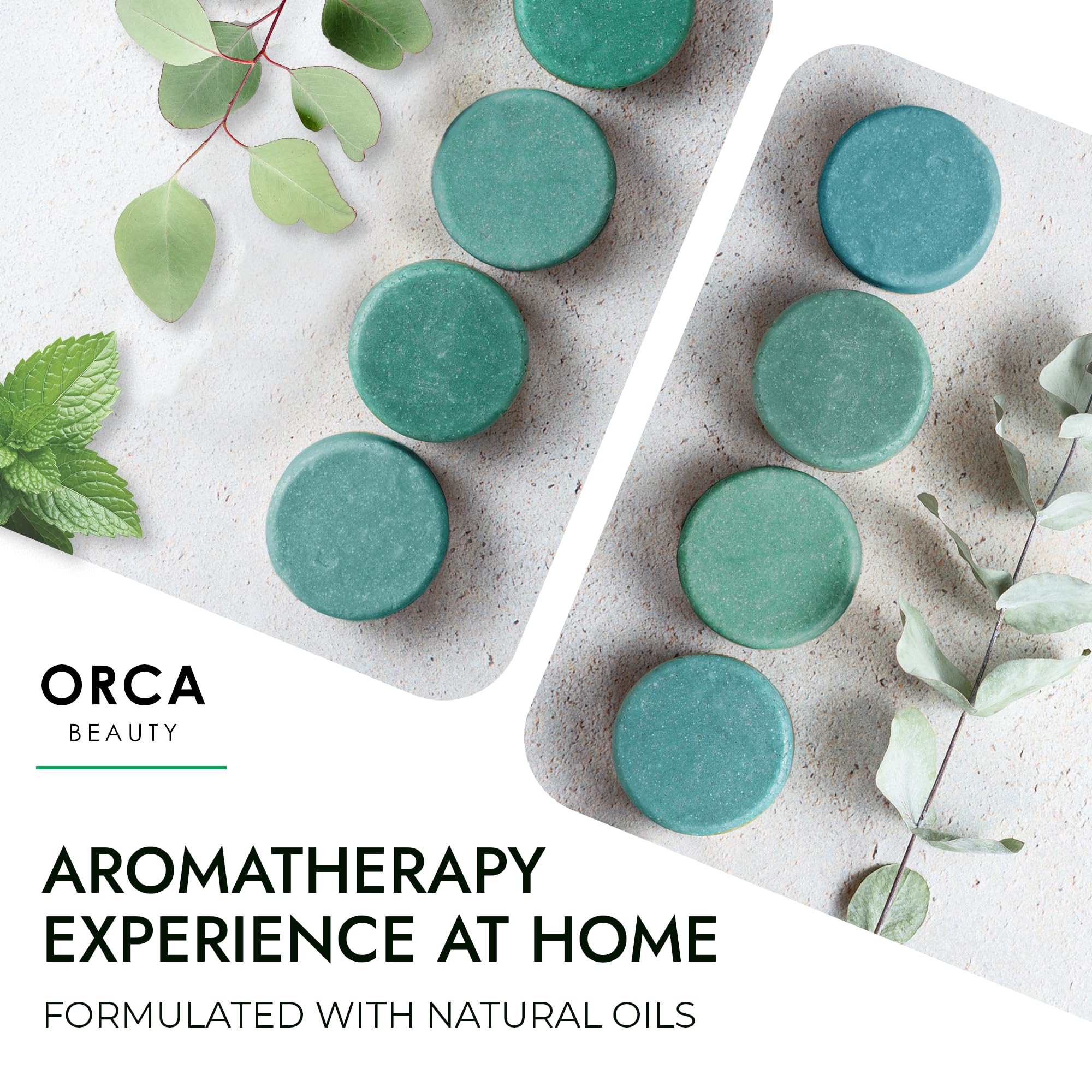 Orca Beauty Shower Steamer Aromatherapy – Soothe 18pc Gift Set