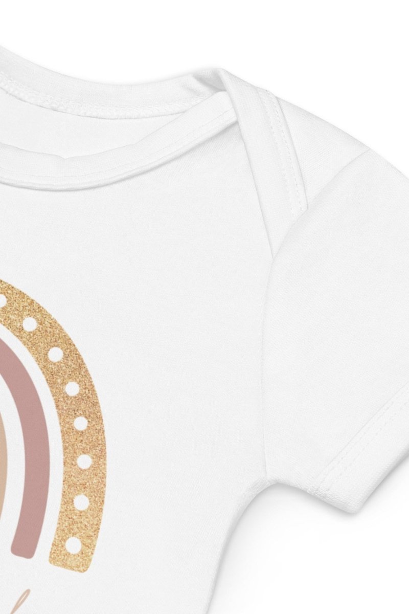 Neutral Heart Rainbow Baby Due Bodysuit