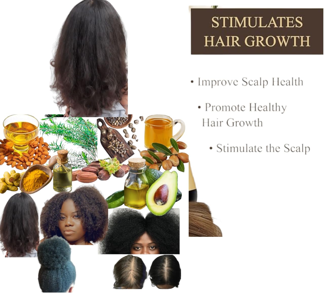 Organic Hair Solution Kids Hair Growth Pomade – For Stronger, Thicker, Longer Hair
