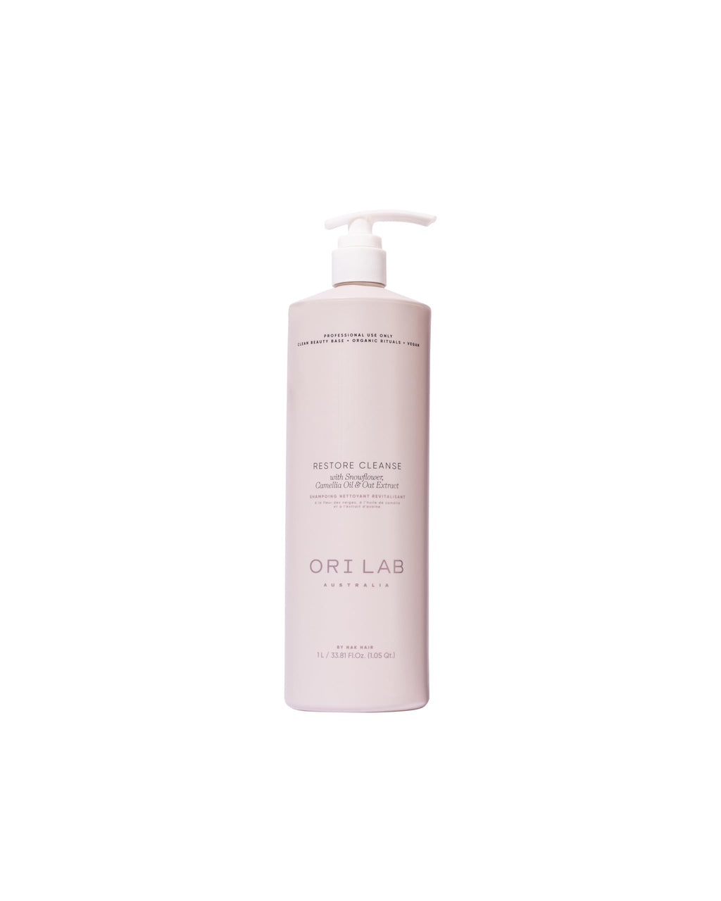 ORI LAB Restore Cleanse 1 Litre – Gentle, Colour-Safe Shampoo