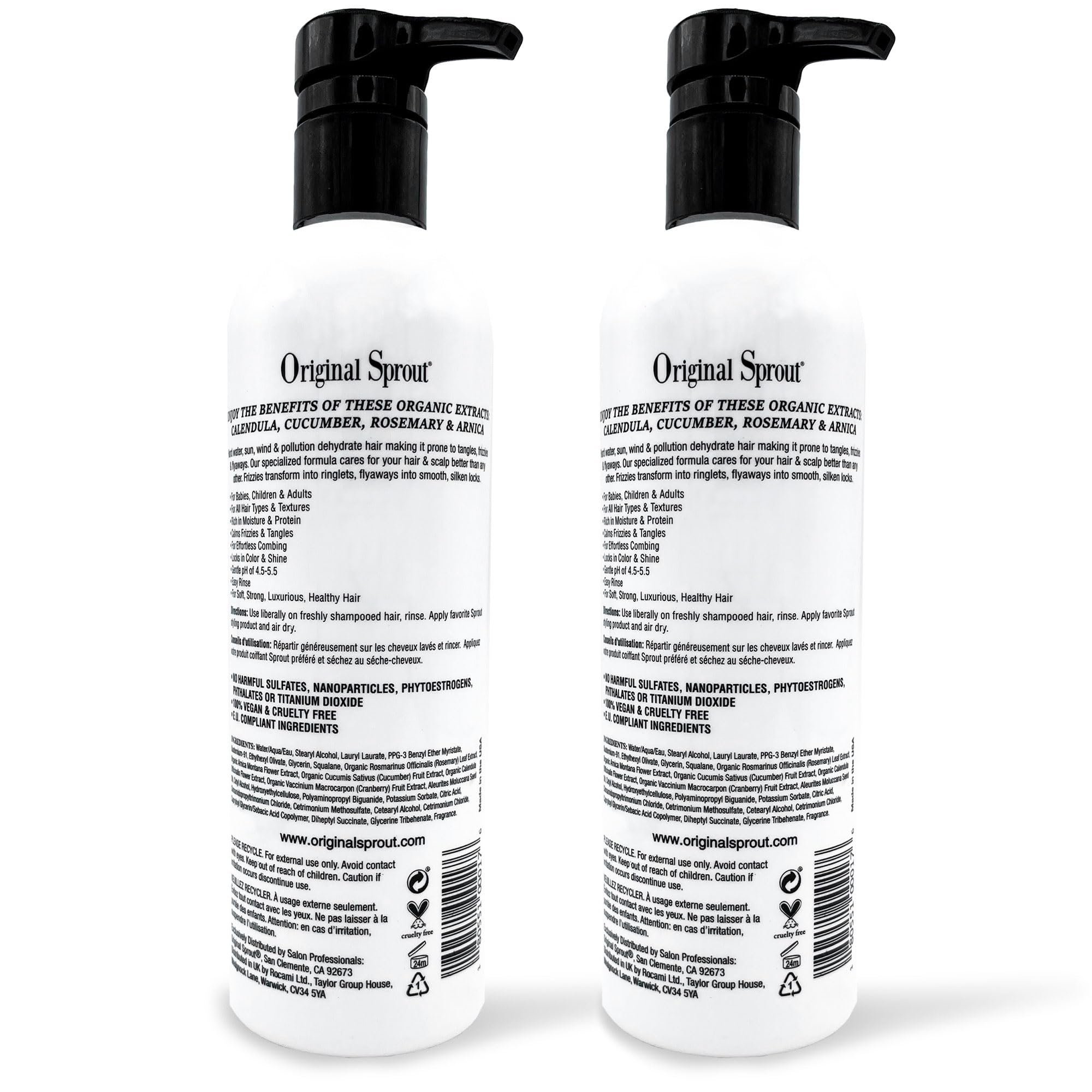 Original Sprout Deep Conditioner – All Hair Types, Vegan, 12 oz Pack of 2