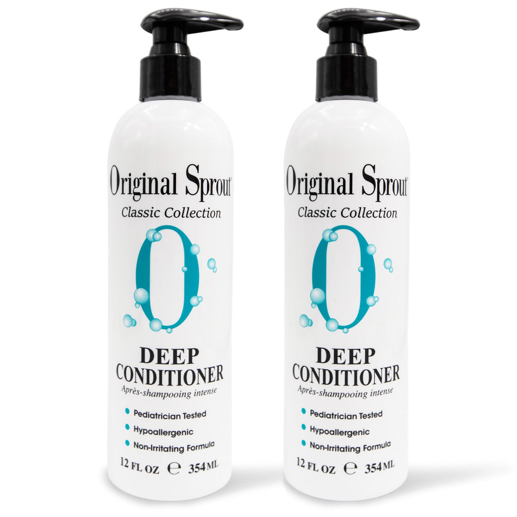 Original Sprout Deep Conditioner – All Hair Types, Vegan, 12 oz Pack of 2