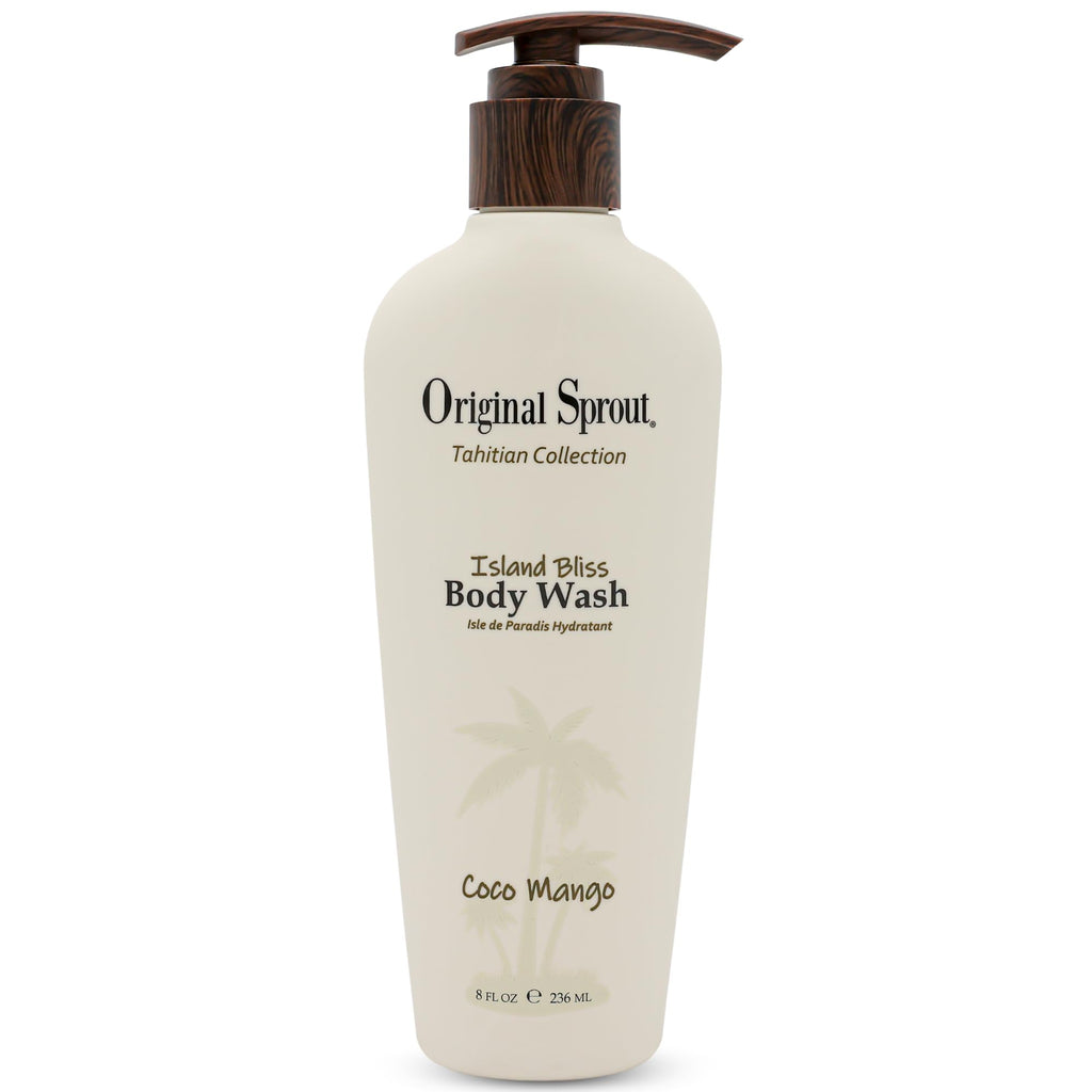 Original Sprout Island Bliss Hydrating Body Wash – Sulfate-Free, Coconut Mango, All Skin Types