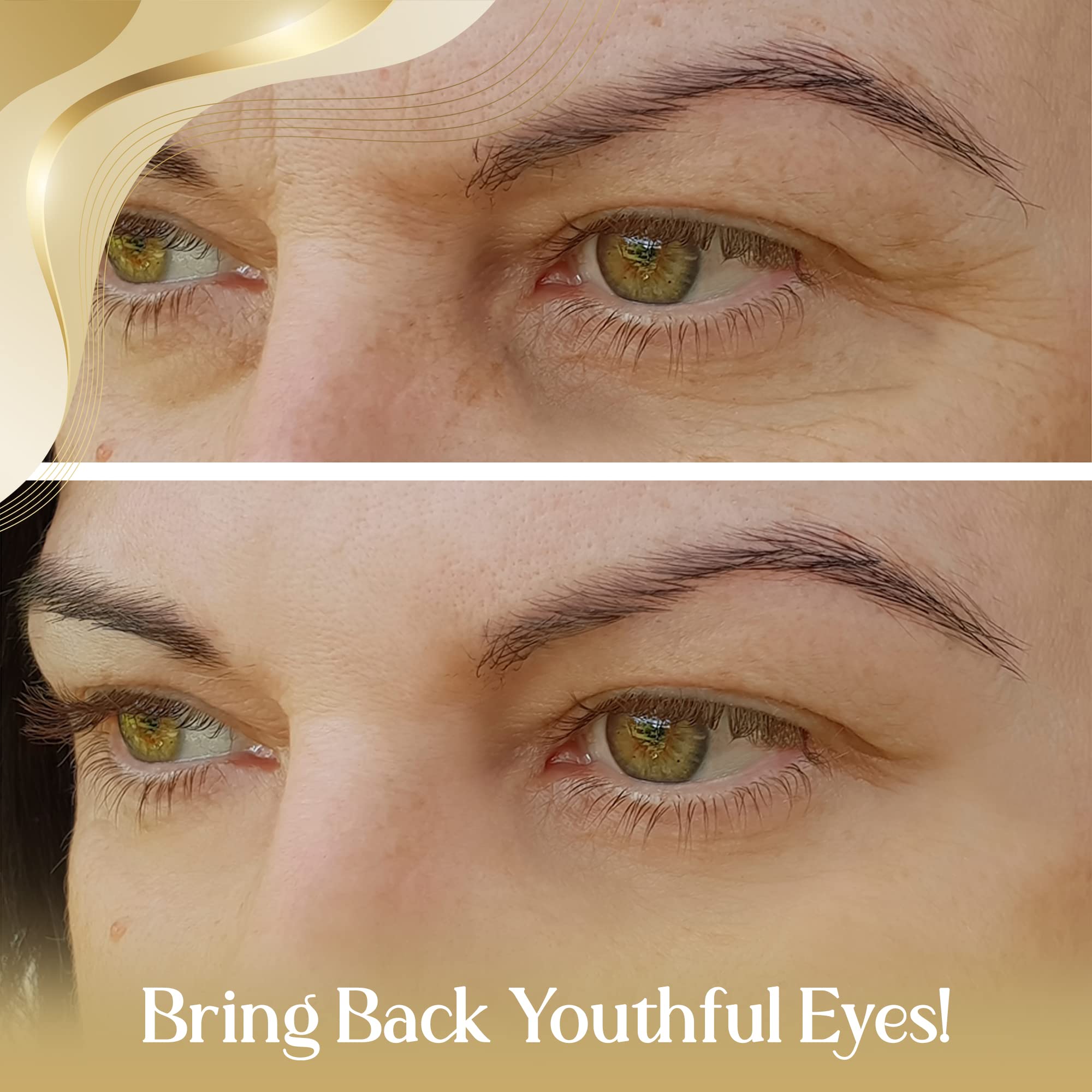 OROGOLD 24K Intensive Eye Serum | Gold-Infused Under-Eye Care, 1.76 oz