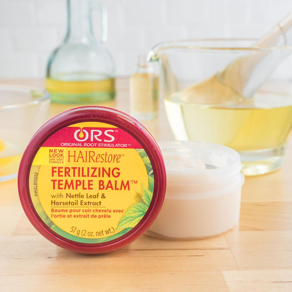 ORS Fertilizing Temple Balm - 2 oz | Hair Support for Temples & Thin Areas