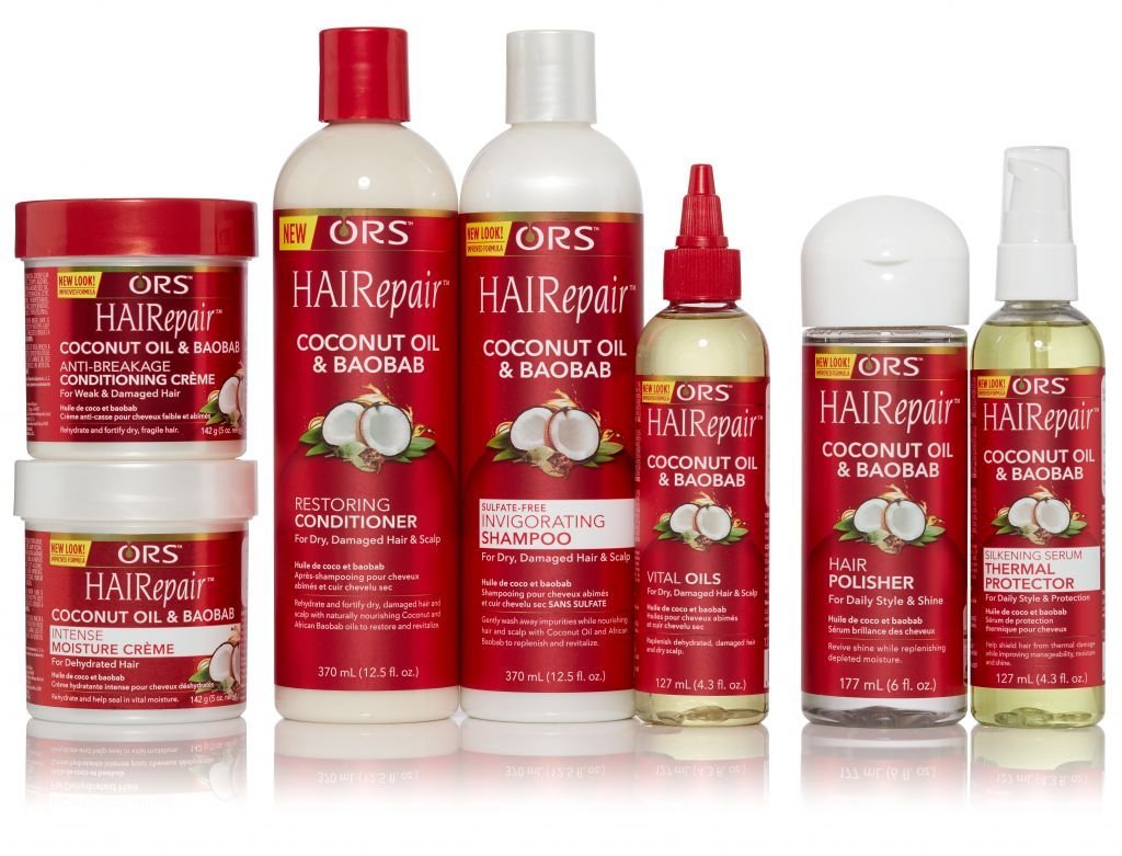 ORS HAIRepair Coconut Oil & Baobab Intense Moisture Creme for Dehydrated Hair - 5 oz
