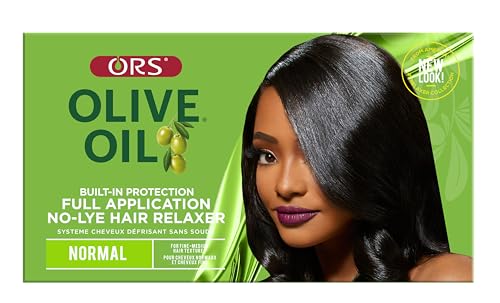 ORS Olive Oil Built-In Protection No-Lye Hair Relaxer — Normal Strength (Pack of 4)