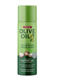 ORS Olive Oil Nourishing Sheen Spray with Coconut Oil – 10 oz (Pack of 4)