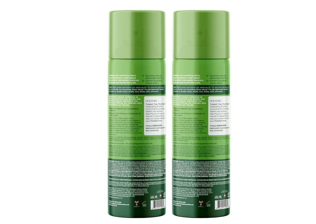 ORS Olive Oil Nourishing Sheen Spray with Coconut Oil – 10 oz (Pack of 4)
