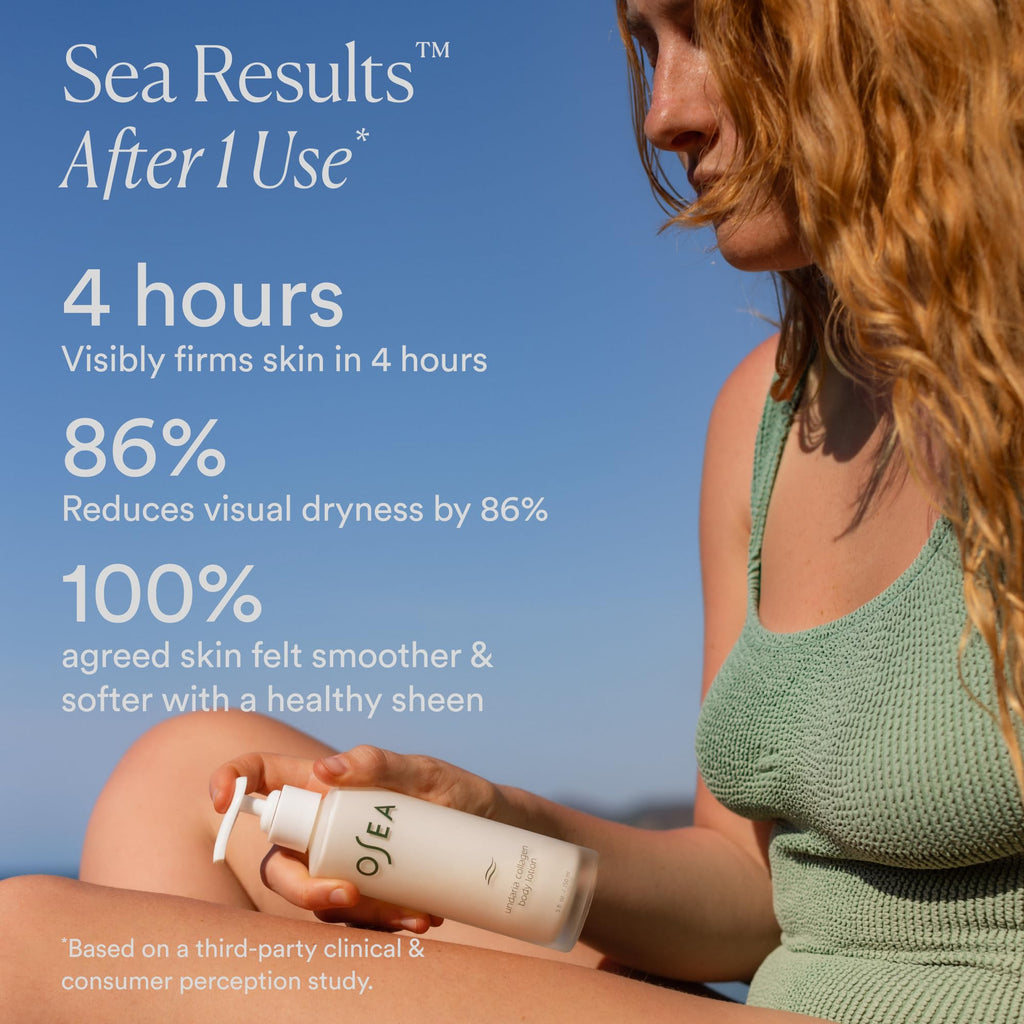 OSEA Undaria Algae Fragrance Free Body Lotion 5 oz – Ultra-Hydrating, Lightweight & Firming in 4 Hours