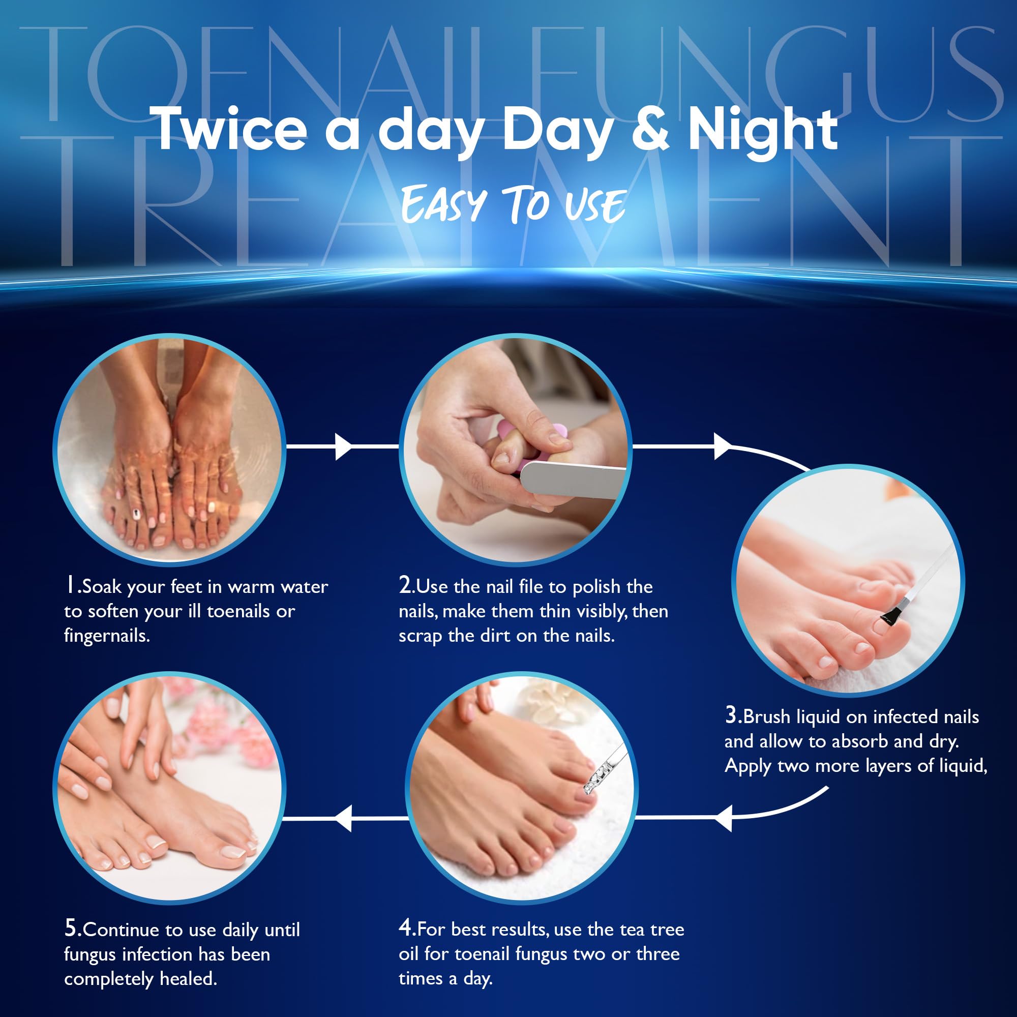 OSIMOON Fungus Treatment for Toenails – Extra Strength, Fast Acting, 2-Pack
