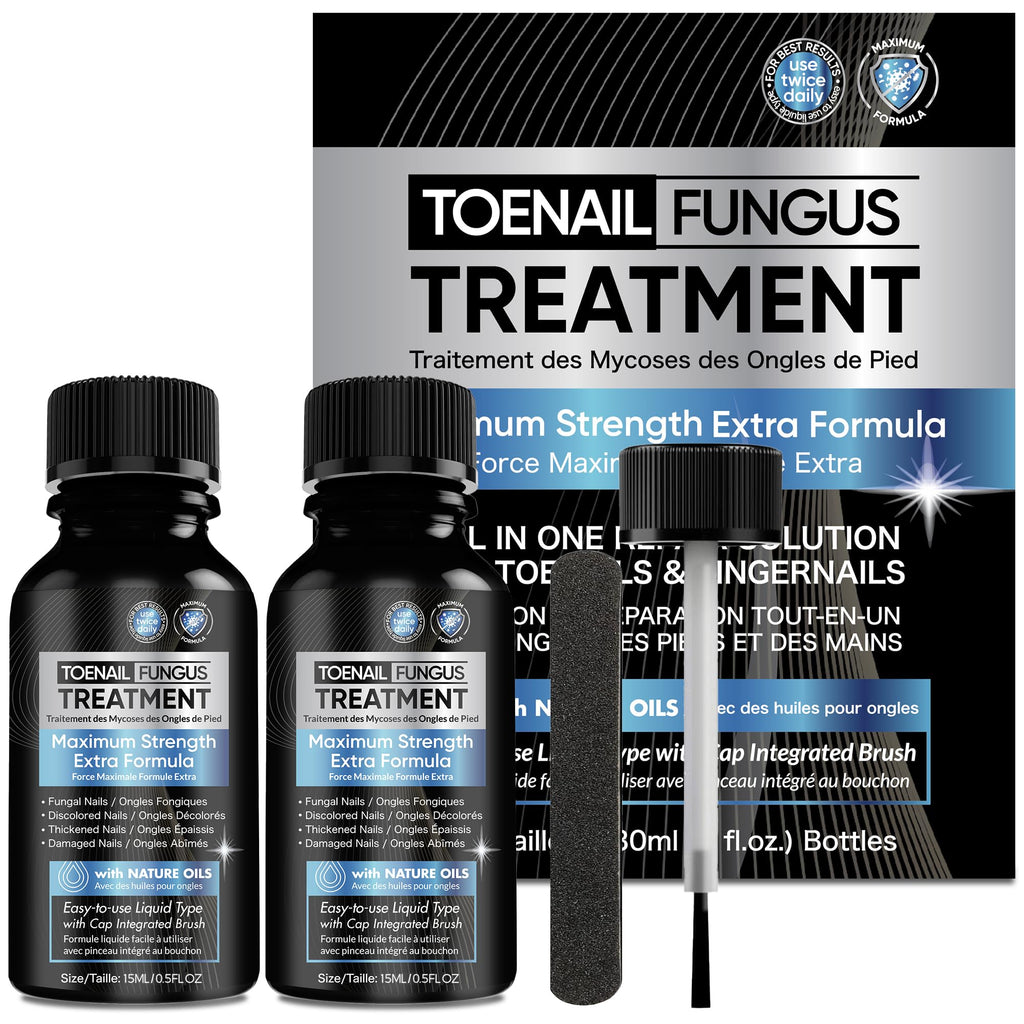 OSIMOON Fungus Treatment for Toenails – Extra Strength, Fast Acting, 2-Pack