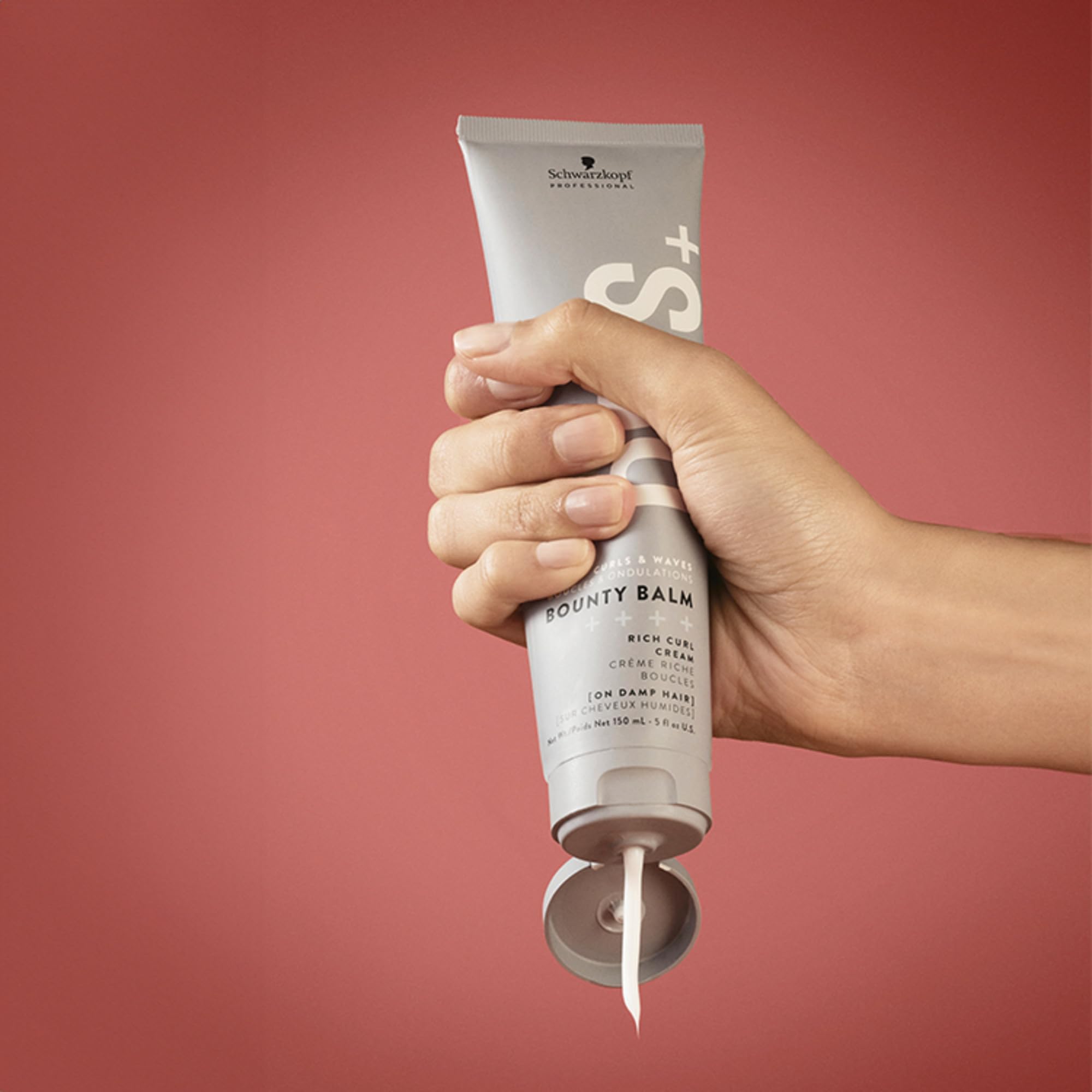 OSiS+ Bounty Balm Rich Curl Cream 5 oz (2 Pack) — Frizz Reduction & Texture Enhancement for All Curl Types