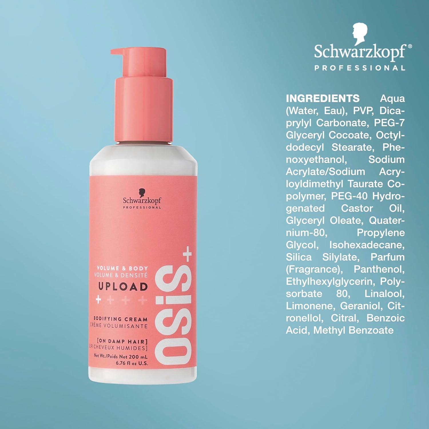 OSiS+ Upload Volume Cream – Lightweight Volumizing Hair Treatment (2 Pack)