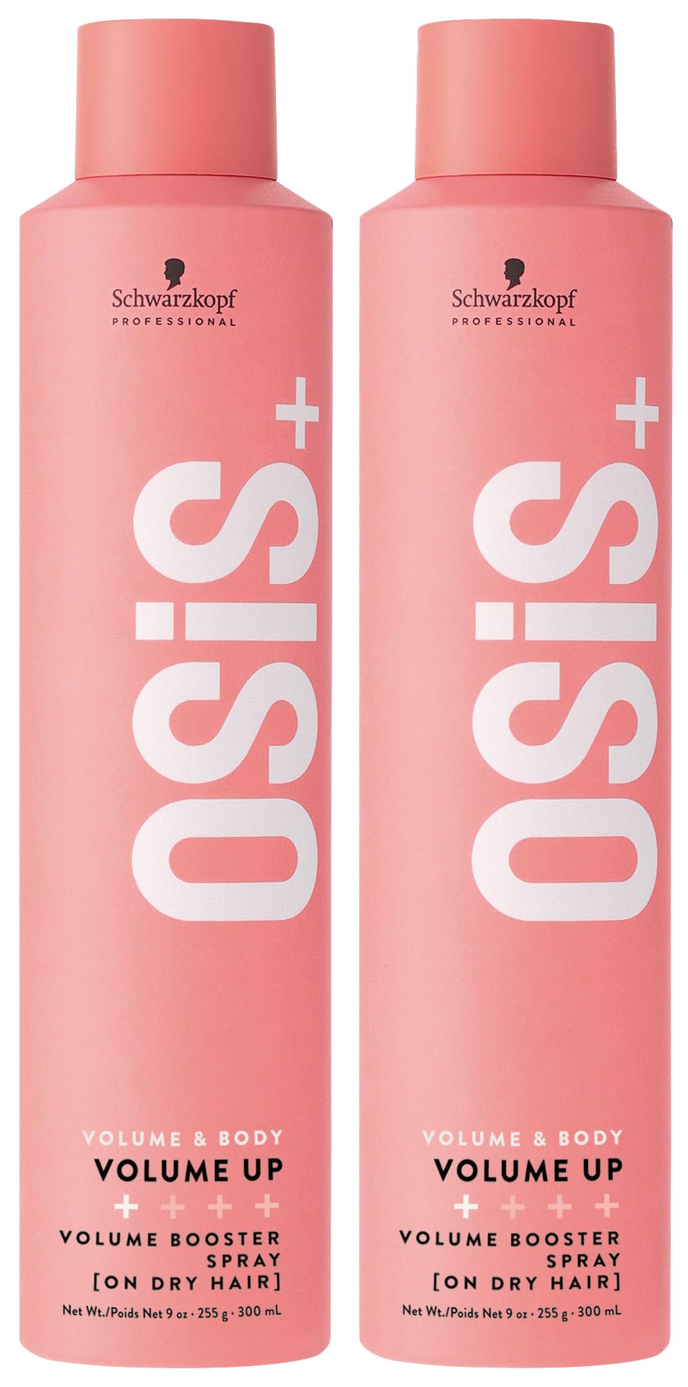 OSiS+ Volume Up Booster Spray – 9 oz (2 Pack) Lightweight Textured Volume for Natural Movement