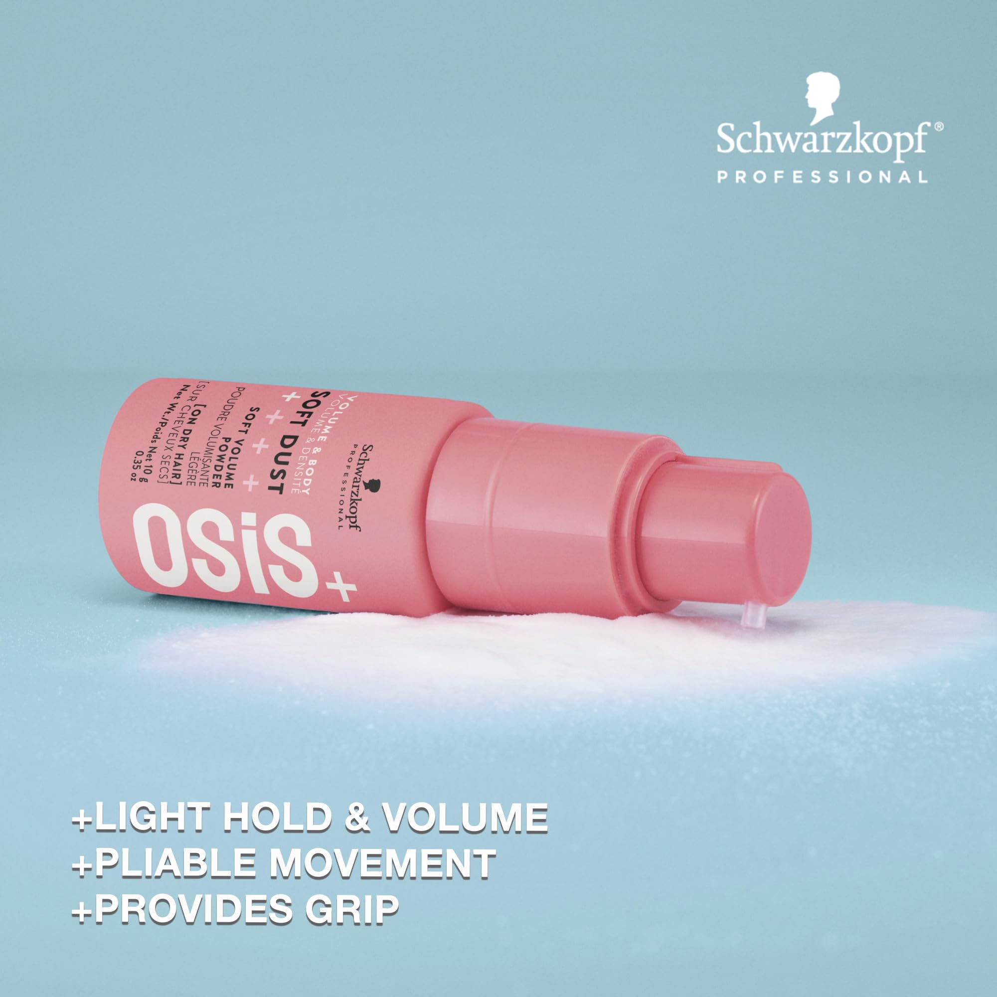 OSiS+ Soft Dust 0.7 oz (2 Pack) – Root Lift Powder for Texture & Shine