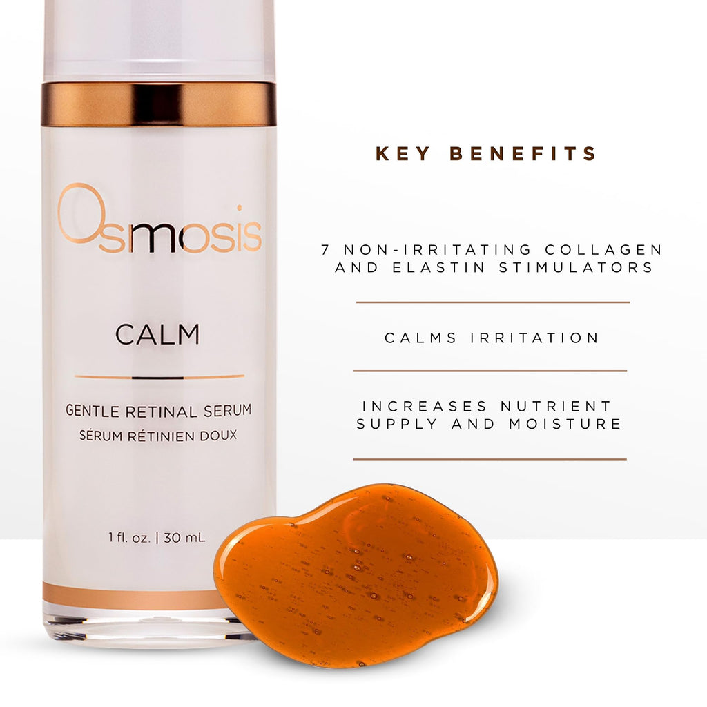 OSMOSIS CALM Gentle Retinal Facial Serum with Soothing Vitamin A for Sensitive Skin