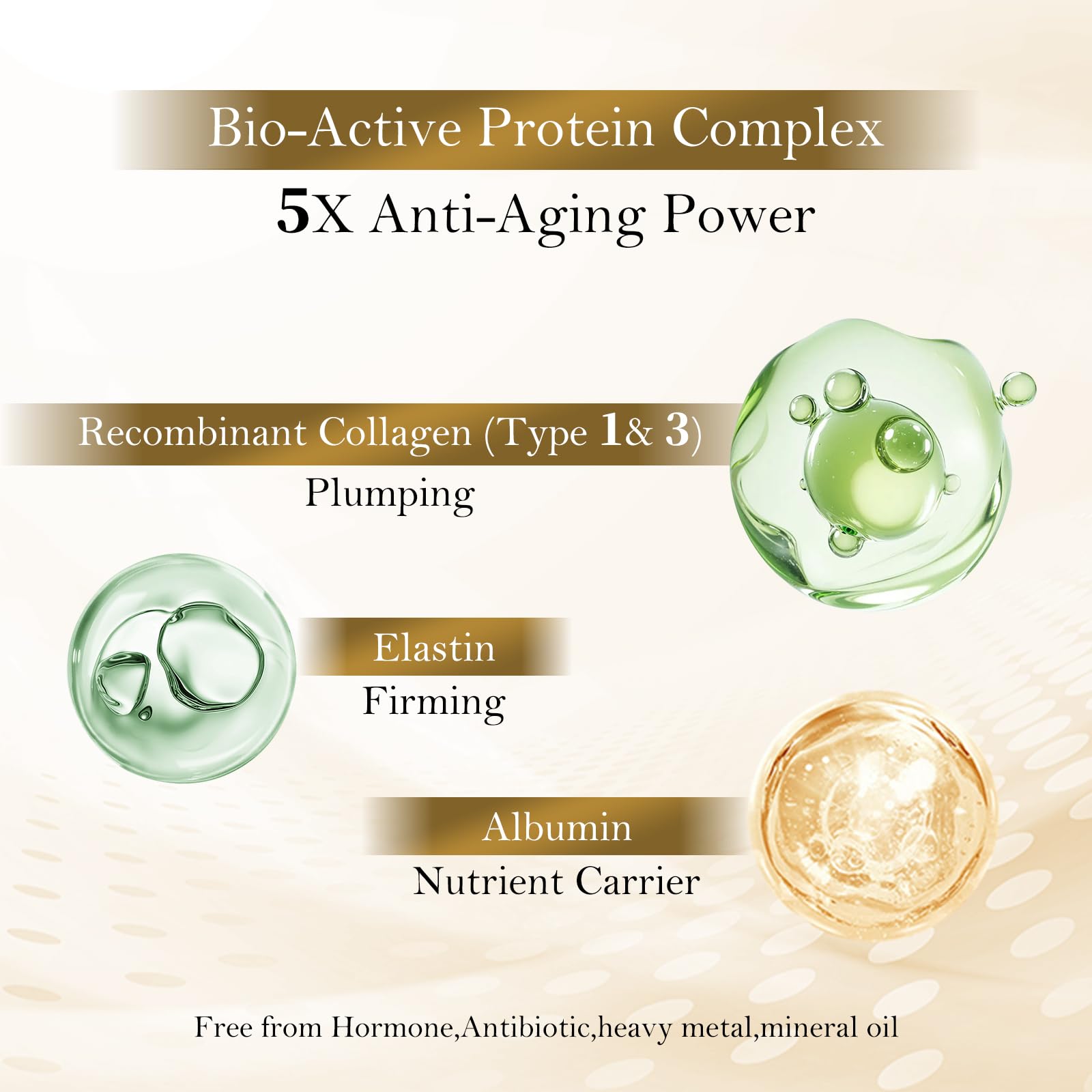 OTTOSHA Bioactive Collagen Face Mask with Separated Serum Gel & Powder Membrane | Hydrating, Repairing, Revitalizing
