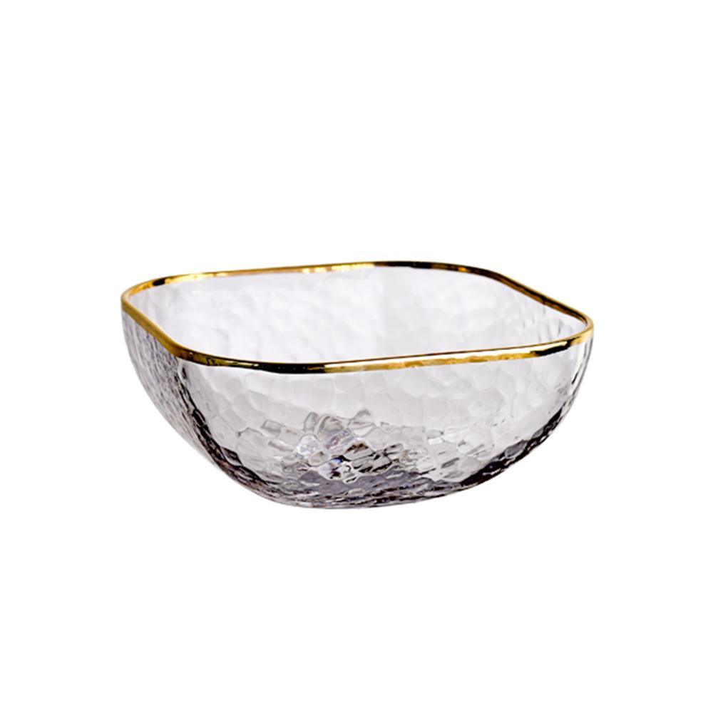 OU14 A Set Of Three Salad Bowls, Glassware