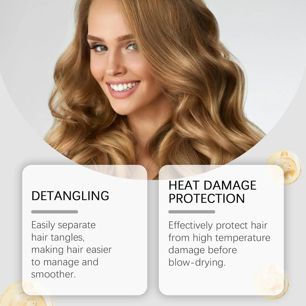 OUKPANE 2-Pack Super Milk Conditioning Hair Primer & Detangler – All Hair Types