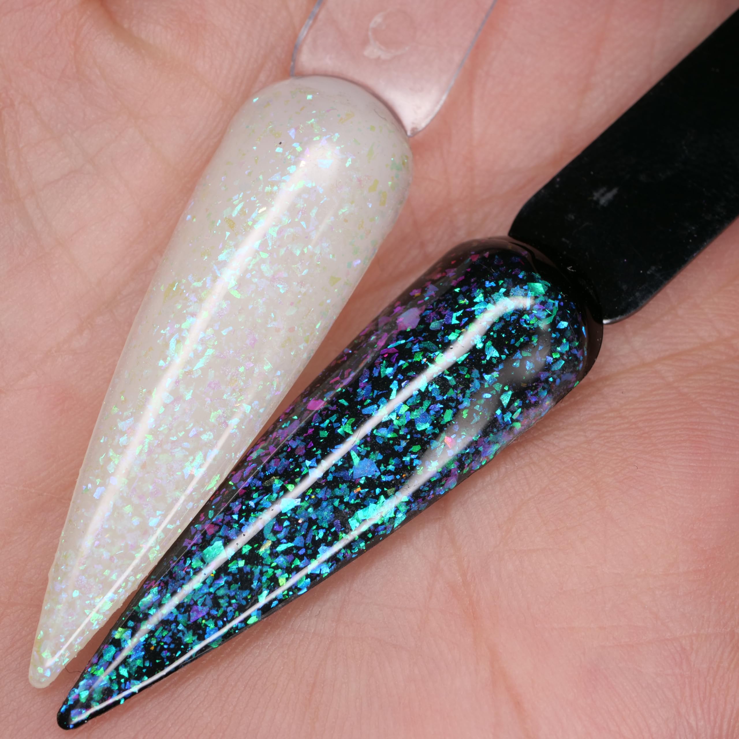 Oumisaya Glow in the Dark Opal Gel Nail Polish Set GP014 | Color-Changing Gel Polish (6 Colors)