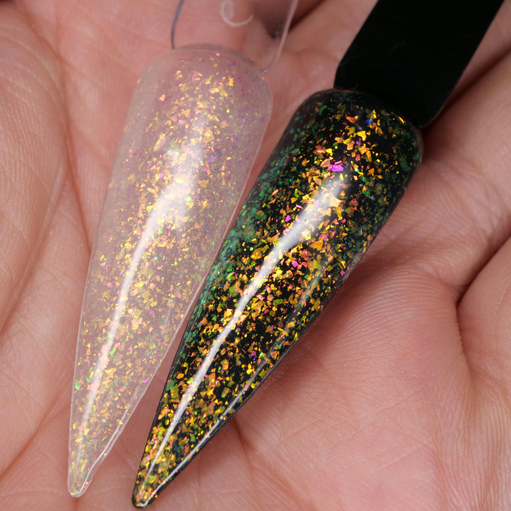Oumisaya Glow in the Dark Opal Gel Nail Polish Set GP014 | Color-Changing Gel Polish (6 Colors)