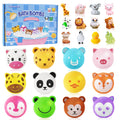 OuMuaMua Kids Bath Bombs with Surprise Toys Inside – 12 Animal-Shaped Bombs