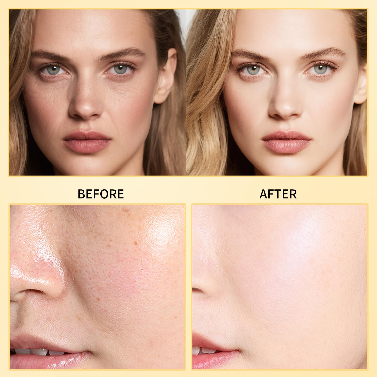 OUPEICHARM 24K Gold Skincare Set — 5-Piece Moisturizing Kit
