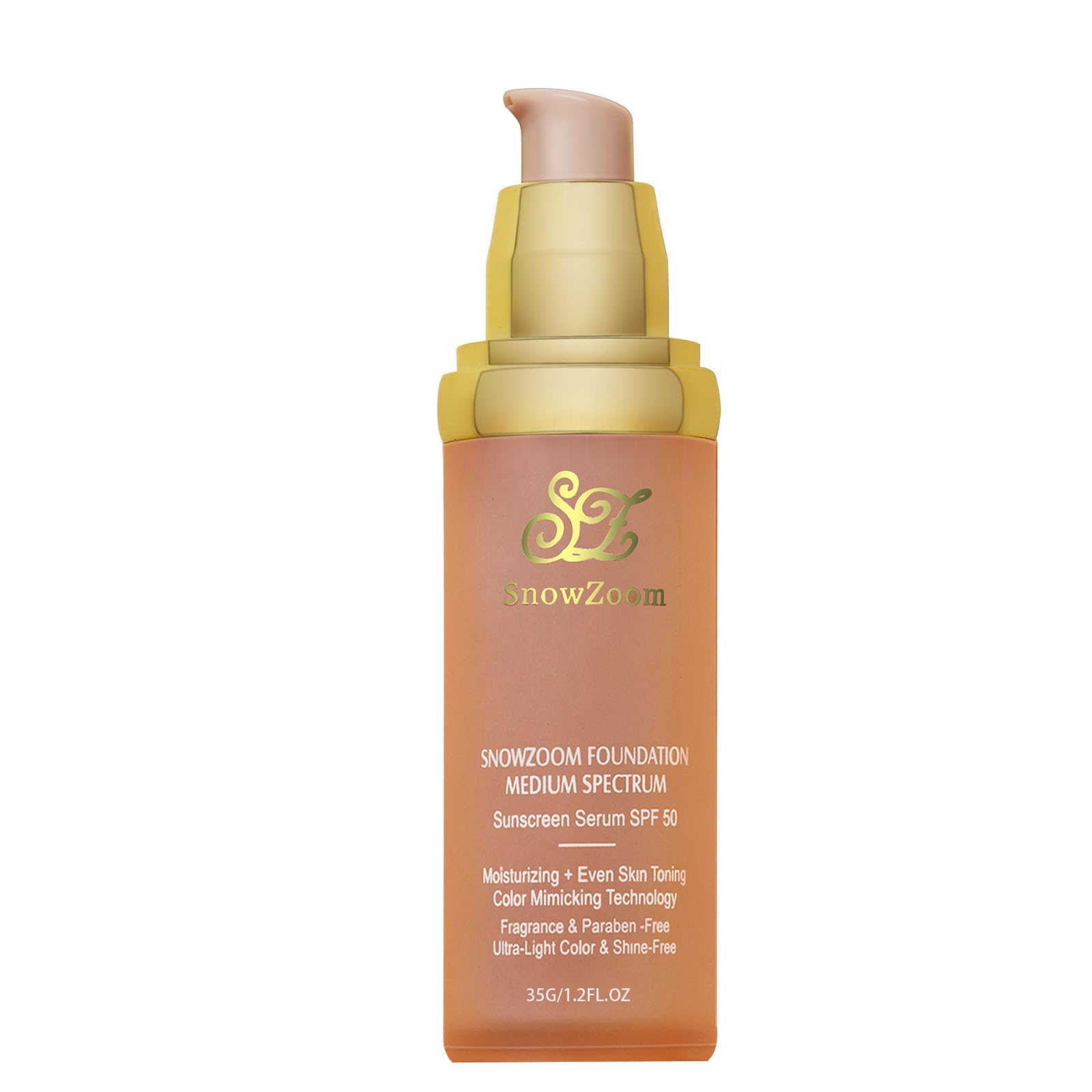 OUSHANG 4-in-1 Foundation & Concealer with SPF 53+ | Hydrating, Long-Wear, Waterproof (1oz/30ml)