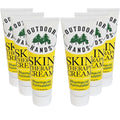 Outdoor Hands Skin Therapy Cream – Pharmacist-Formulated Hand Cream with Organic Oils & Botanical Extracts | 3.4oz, 6 Pack