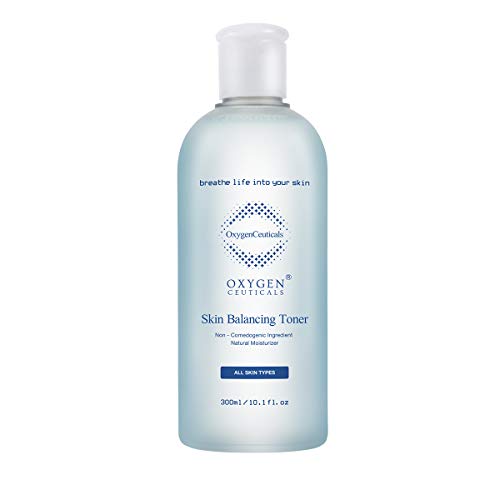OxygenCeuticals Skin Balancing Toner – Hydrating & pH Balancing Toner with Centella, Lavender & Freesia for Oily & Combination Skin | 10 fl oz (300 ml)