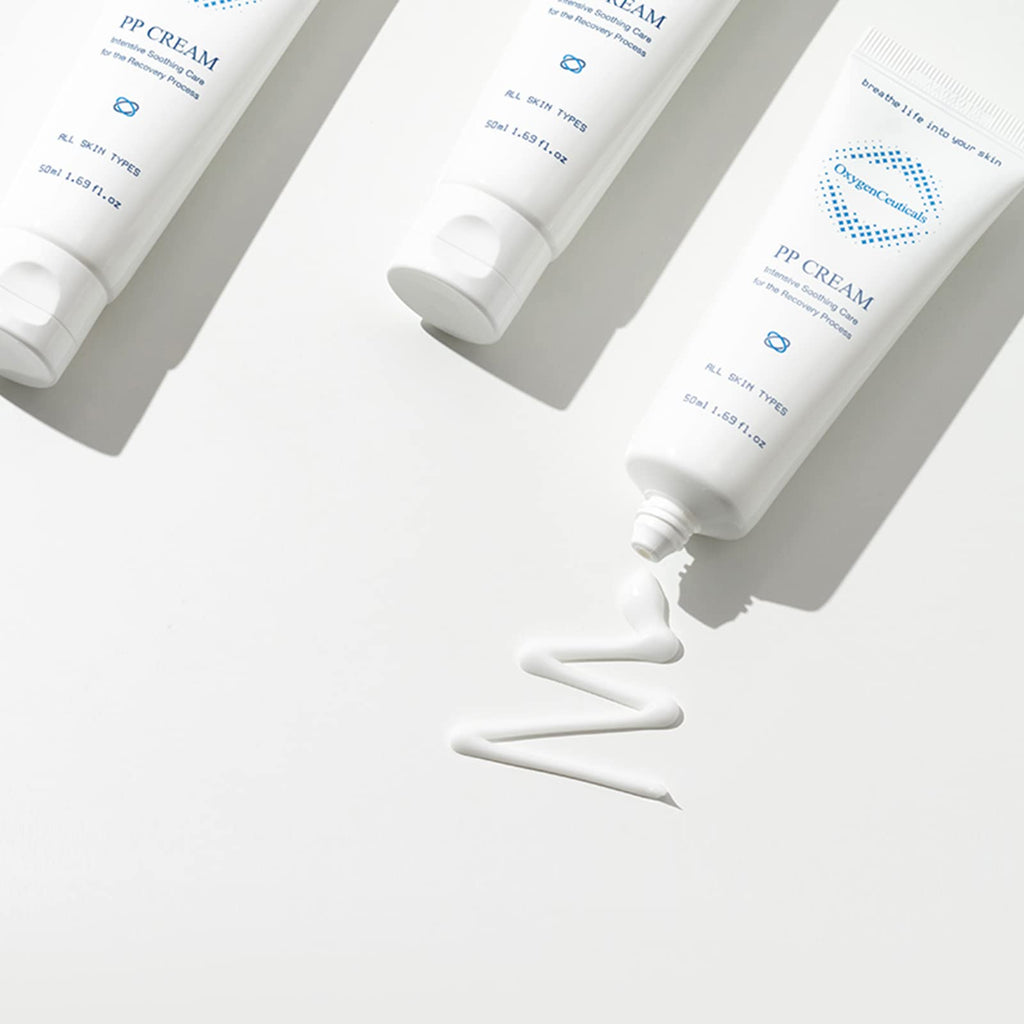 OxygenCeuticals PP Cream – Recovery Cream with Palmitoyl Tripeptide-5, Niacinamide & Adenosine for Sensitive Skin | Moisturizing & Barrier Support