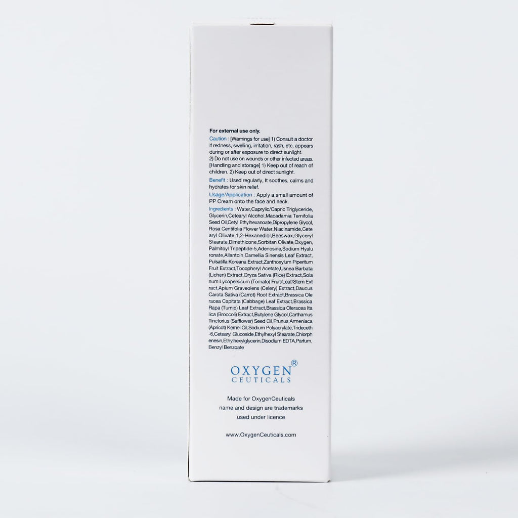 OxygenCeuticals PP Cream – Recovery Cream with Palmitoyl Tripeptide-5, Niacinamide & Adenosine for Sensitive Skin | Moisturizing & Barrier Support