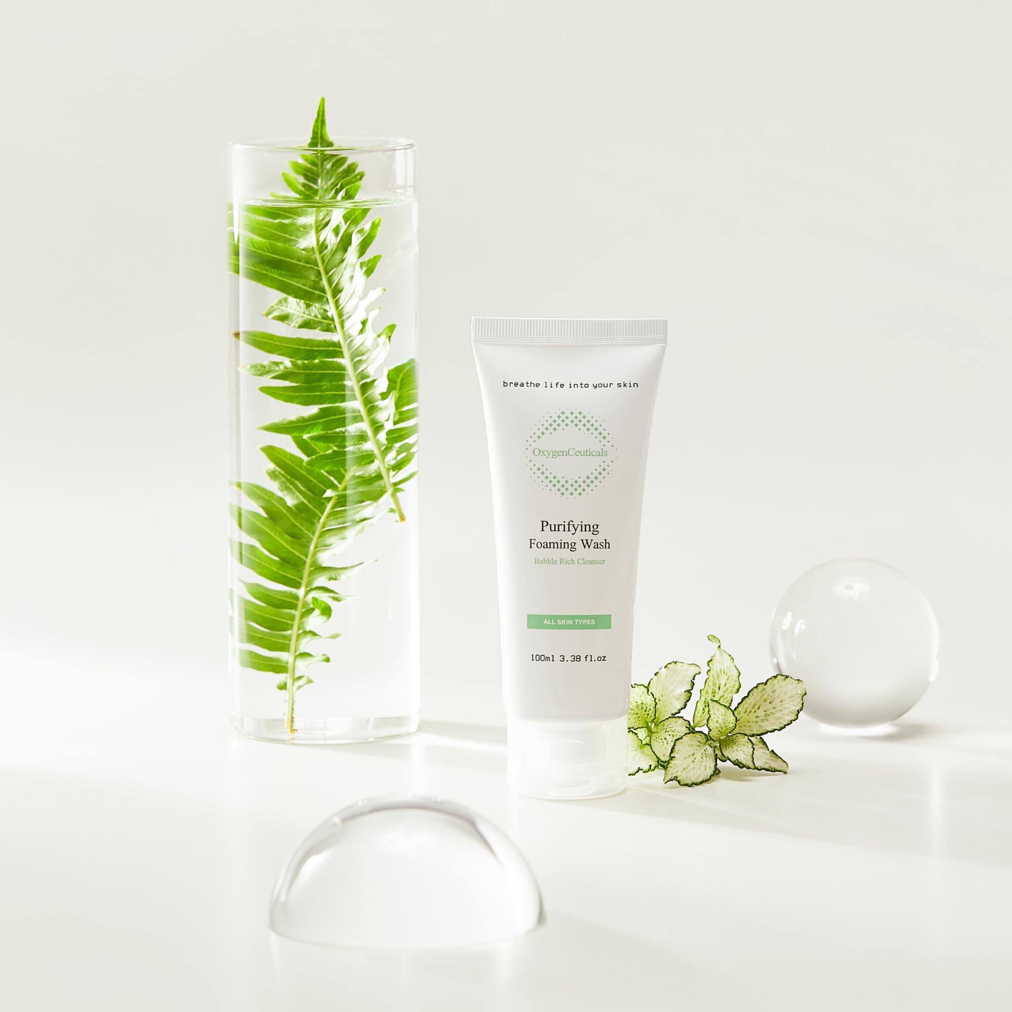 OxygenCeuticals Purifying Foaming Wash – pH 5.0 Gentle Daily Cleanser