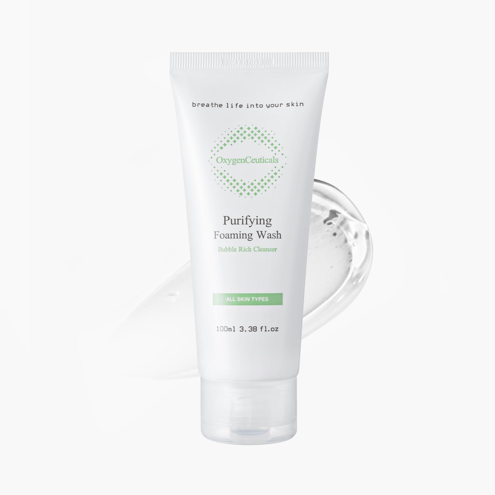 OxygenCeuticals Purifying Foaming Wash – pH 5.0 Gentle Daily Cleanser