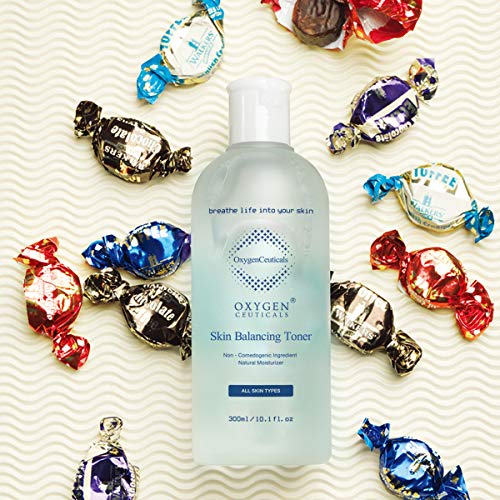OxygenCeuticals Skin Balancing Toner – Hydrating & pH Balancing Toner with Centella, Lavender & Freesia for Oily & Combination Skin | 10 fl oz (300 ml)