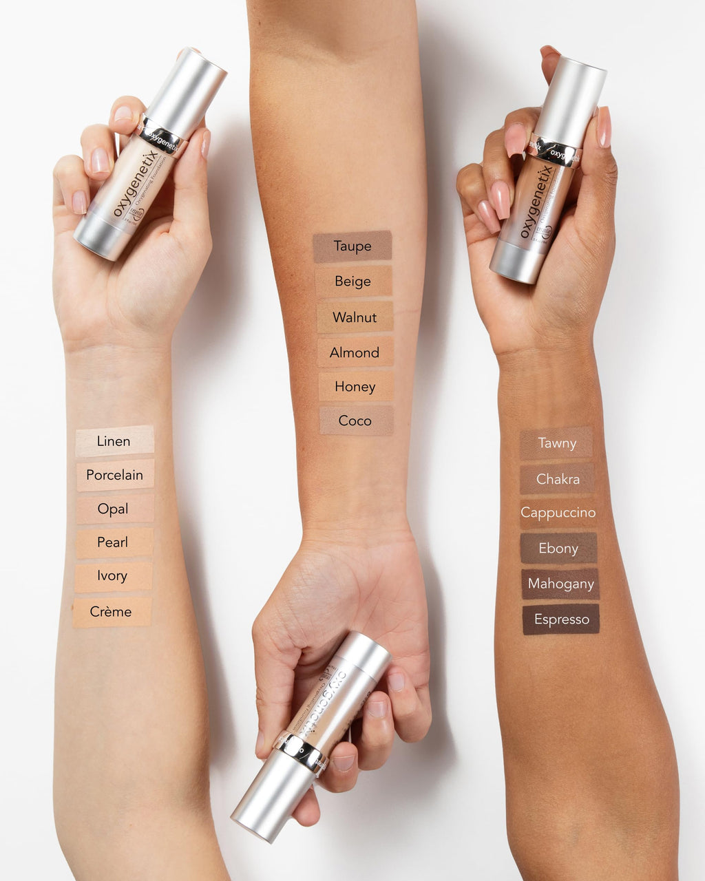 Oxygenetix Oxygenating Foundation Coco | Breathable, Buildable Coverage for Sensitive Skin