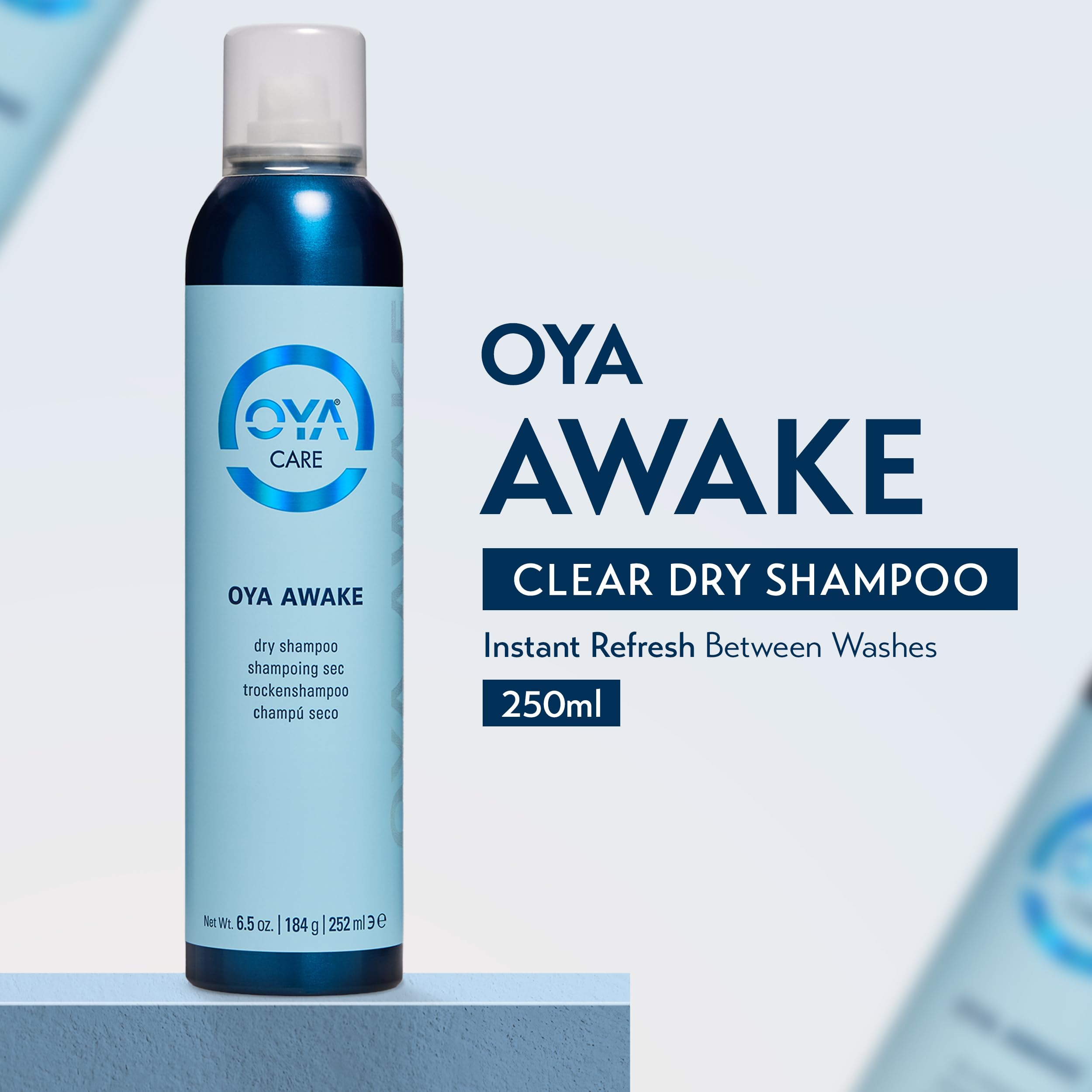 OYA Awake Dry Shampoo – Waterless Cleanse for Oily Hair (250ml)