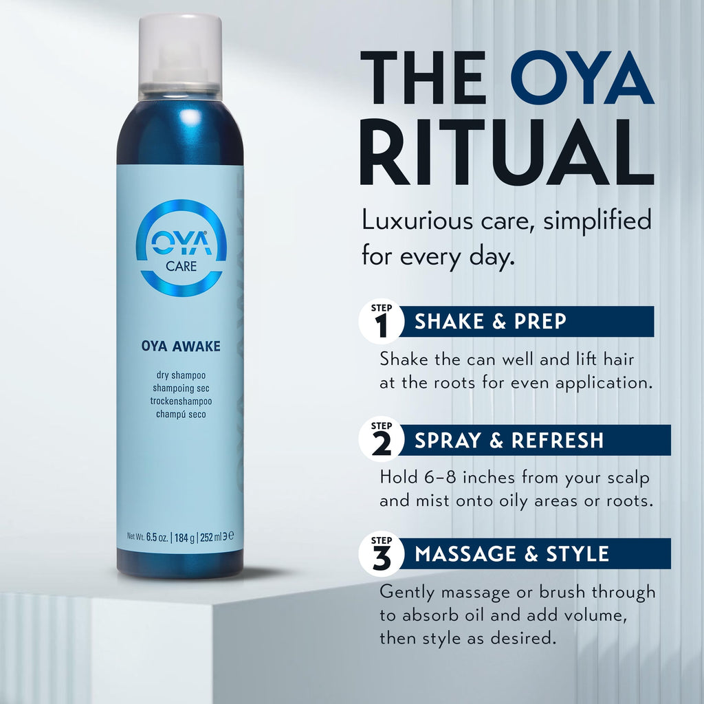 OYA Awake Dry Shampoo – Waterless Cleanse for Oily Hair (250ml)