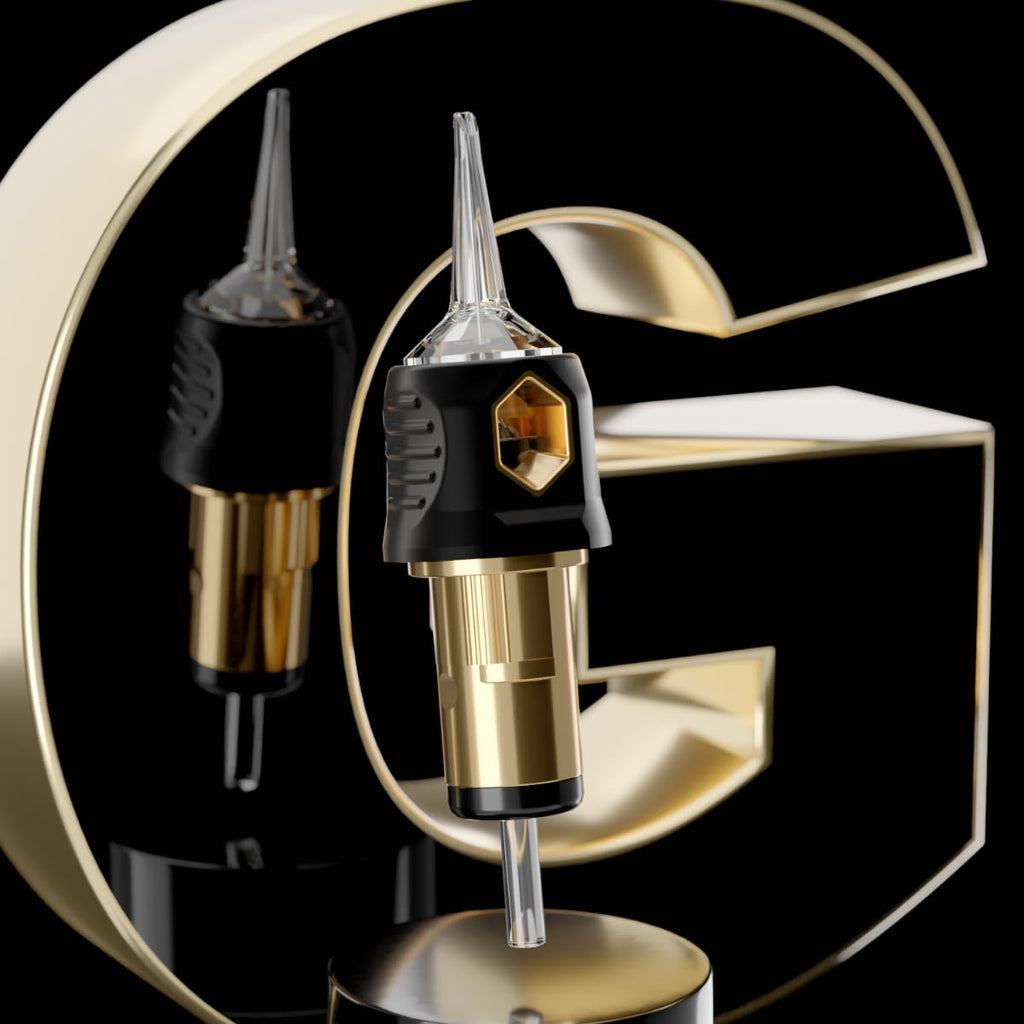 OZER Tattoo Cartridge #1209RM (0.35mm) 20Pcs Disposable Safety Cartridges – Round Liner