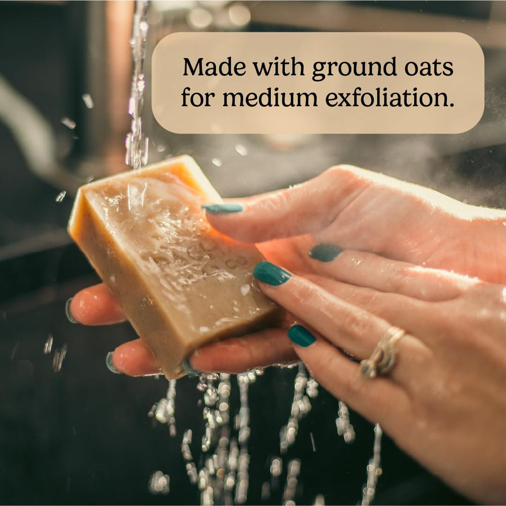 Pacha Soap Co. Earthy Clean Bundle: Coconut Lemon, Dirty Hippie & Clarifying Charcoal (3×4 oz)