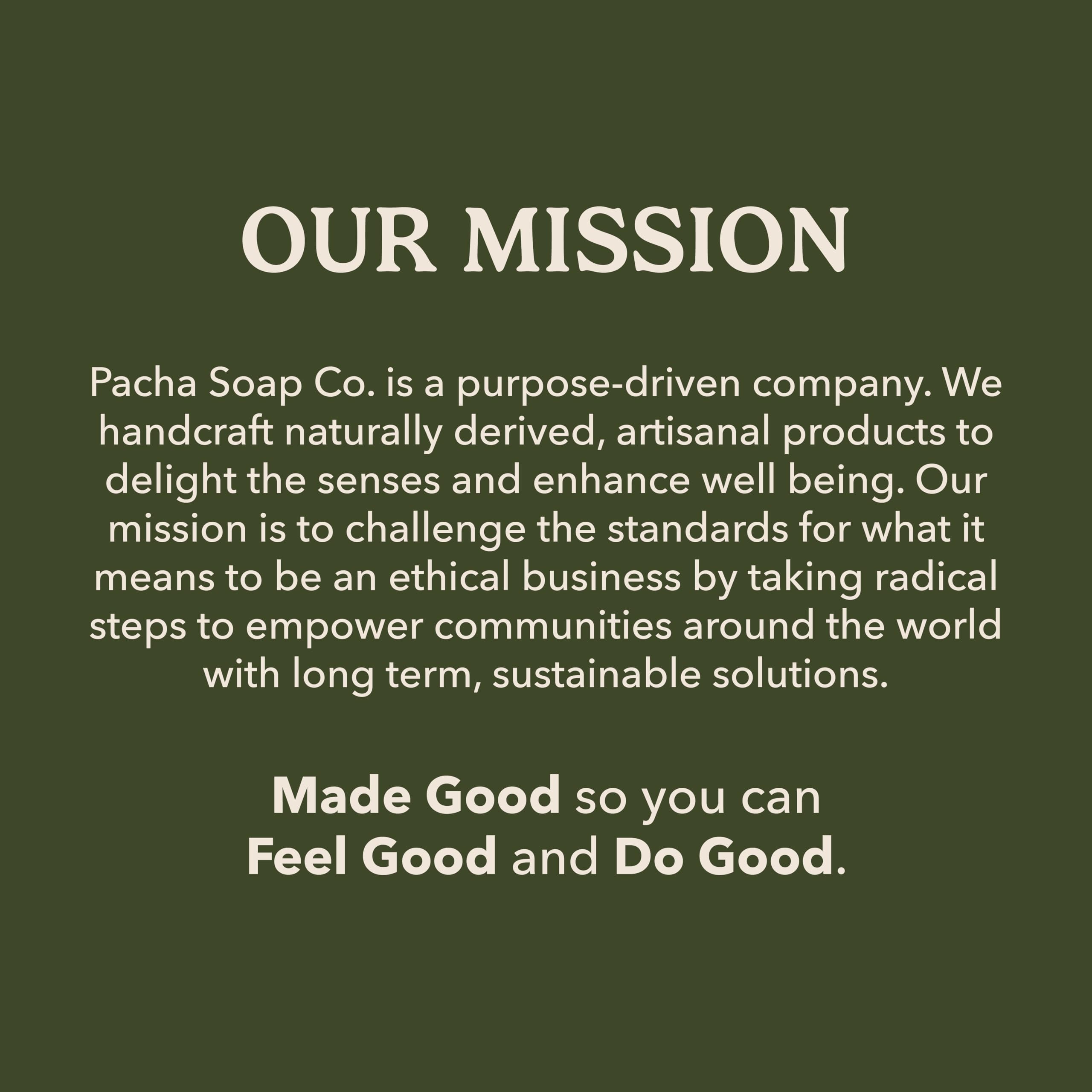 Pachafetti Bar Soap – Lemongrass & Peppermint, 5-Pack (4 oz each) | Pacha Soap Co