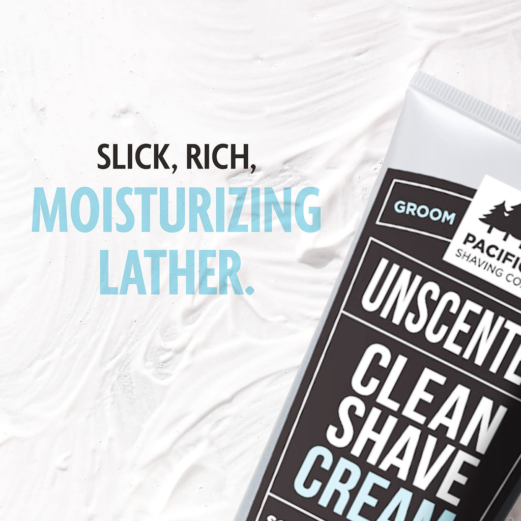 Pacific Shaving Company Clean Shaving Cream – Shea Butter & Vitamin E (7 oz)