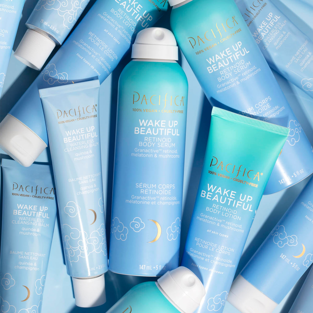 Pacifica Wake Up Beautiful Retinoid Body Lotion – Hydration, Elasticity & Gentle Overnight Renewal