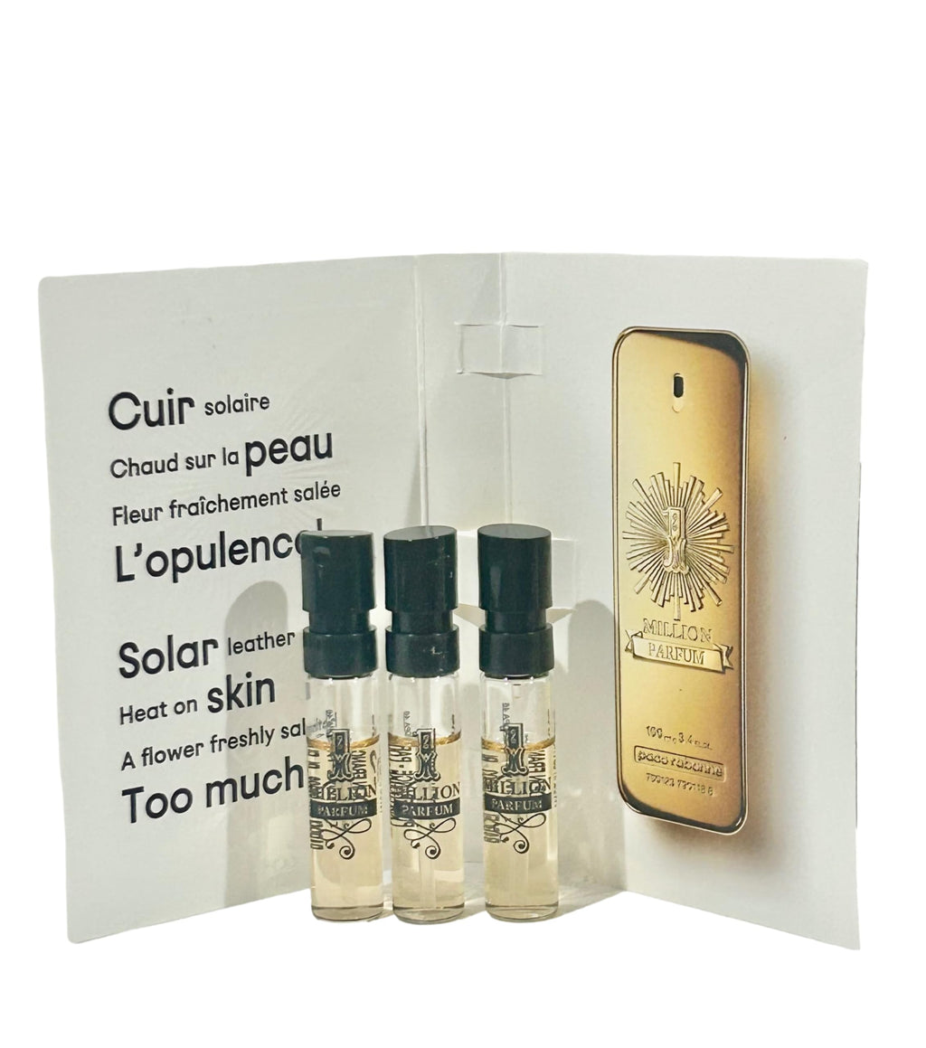 Paco Rabanne 1 Million Parfum Vial On Card – Portable Sample