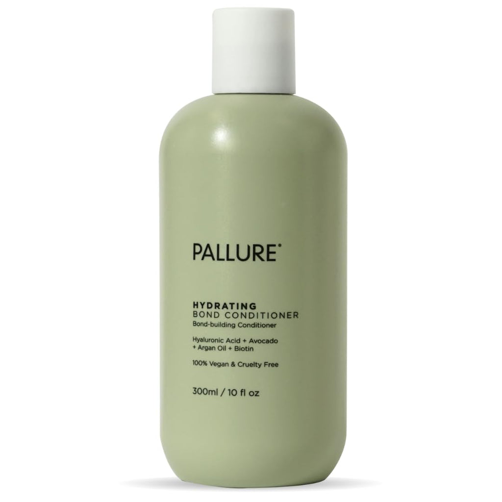 Pallure Hydrating Bond Conditioner – Thicker, Voluminous Hair | Hyaluronic Acid, Biotin, Avocado & Rosemary Oil (10.14 Fl Oz)