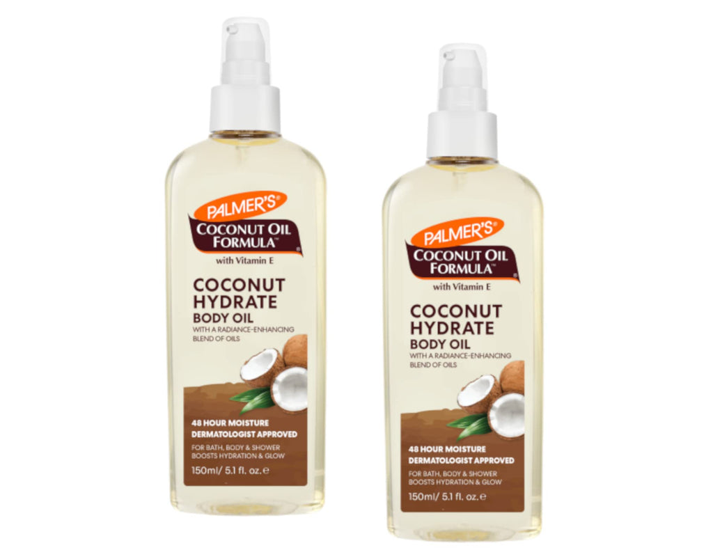 Palmer's Coconut Oil Formula Body Oil 5.1 oz – 2 Pack
