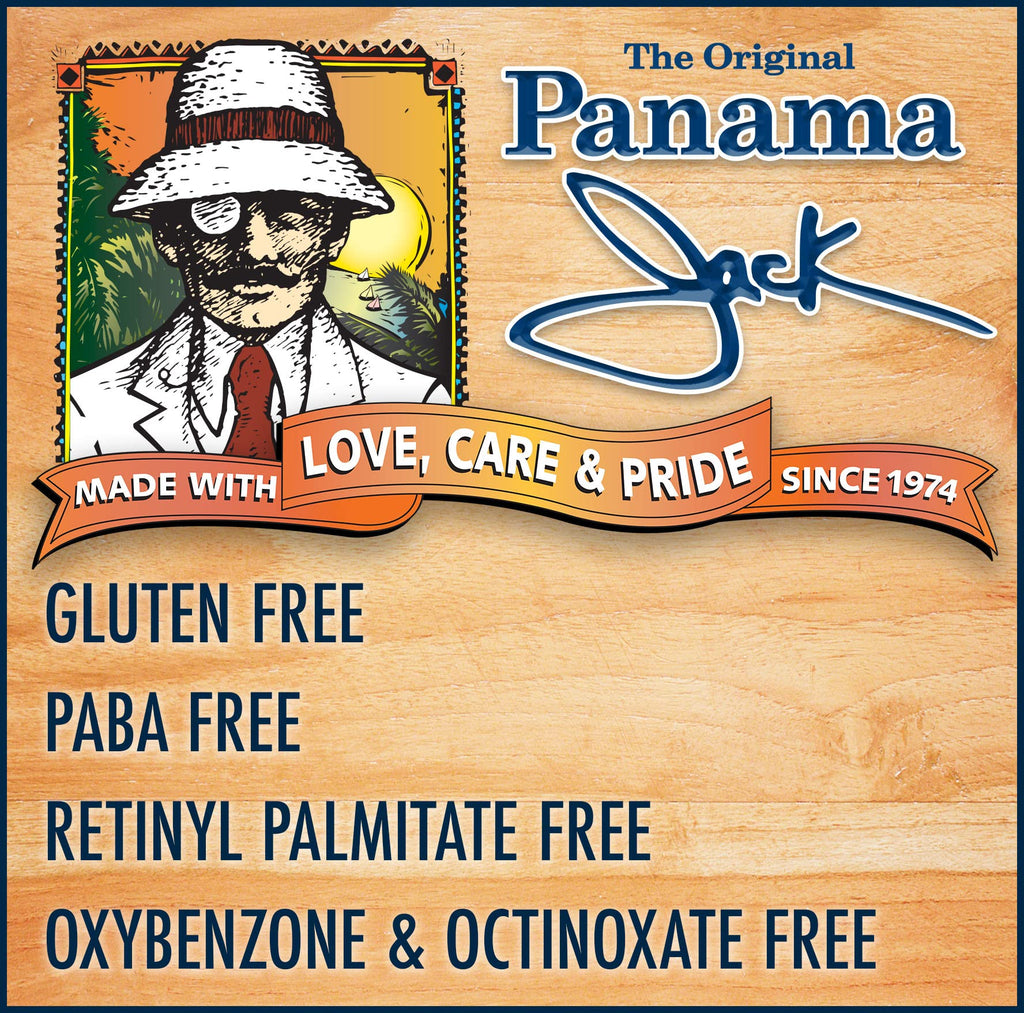Panama Jack Aloe Moisturizer Lotion – After Sun Daily Skincare with Cocoa Butter & Olive Oils (8 oz x 2)